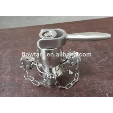 food grade stainless steel sanitary sample valve